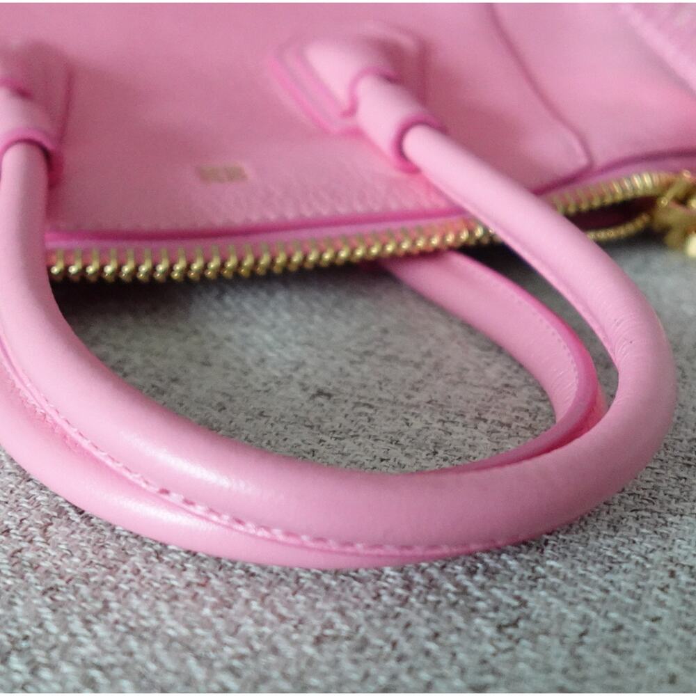 Givenchy Mini Antigona Sport Pink Satchel Crossbody Bag Feminine Girly Barbie - Picture 8 of 16